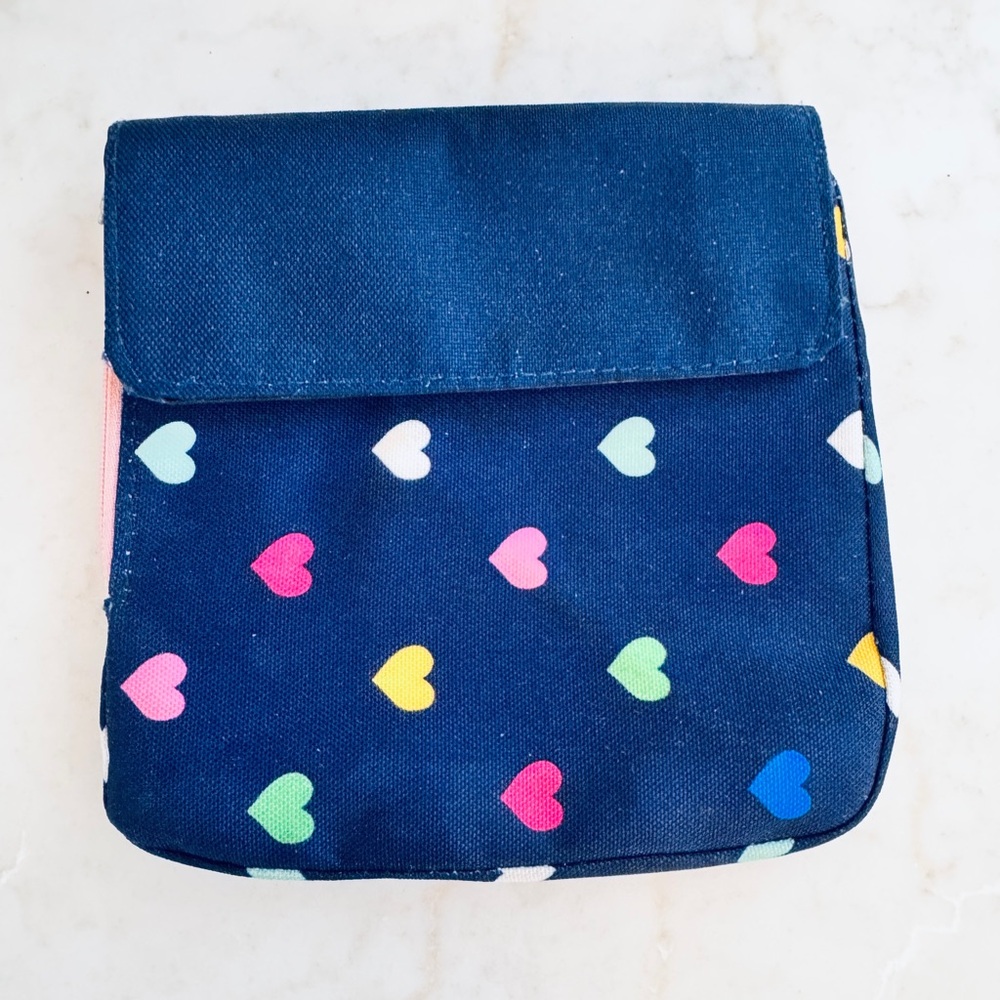 Colorful Heart Pattern Kids Snack Bag